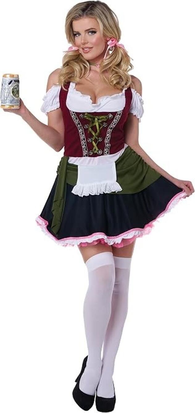 California Costumes Women's Bavarian Bar Maid Costume, SZ S